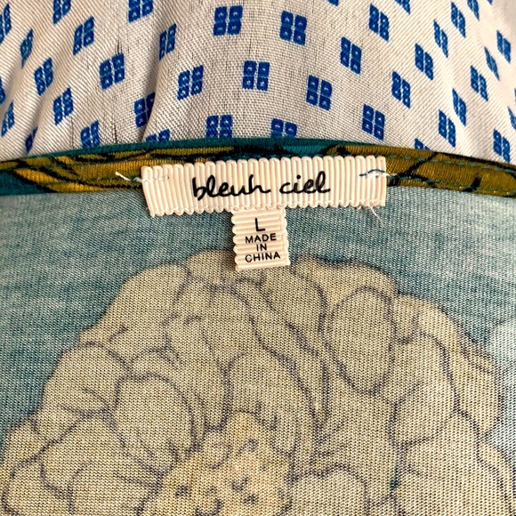 Blueh Ciel Foral Wrap Midi Dress - Picture 8 of 8